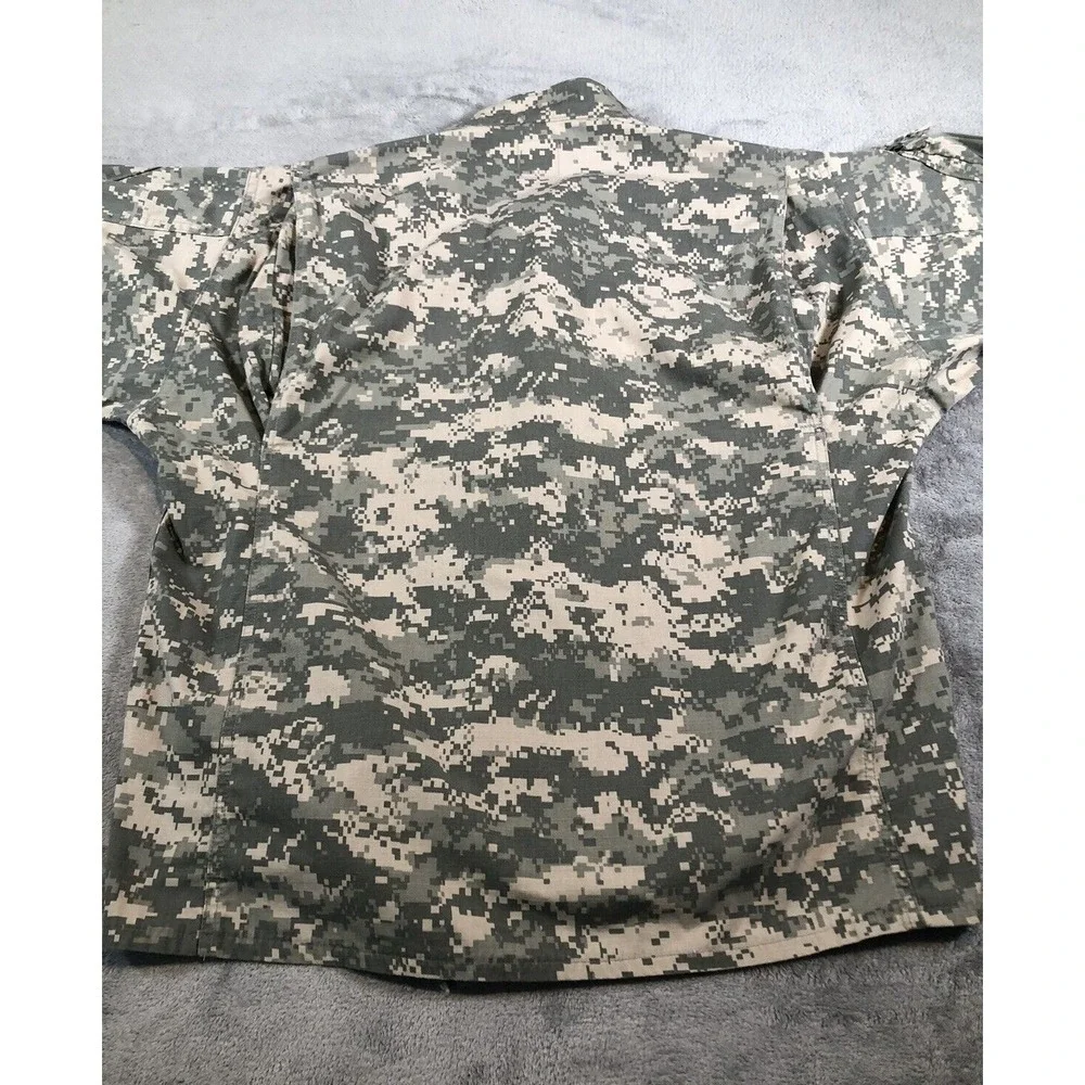 US Army Digital Camo Jacket Mens Large Military Combat Uniform 8415-01-519-8501 - Picture 11 of 16